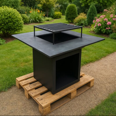 nowoczesne paleniska ogrodowe od firmy VanGog