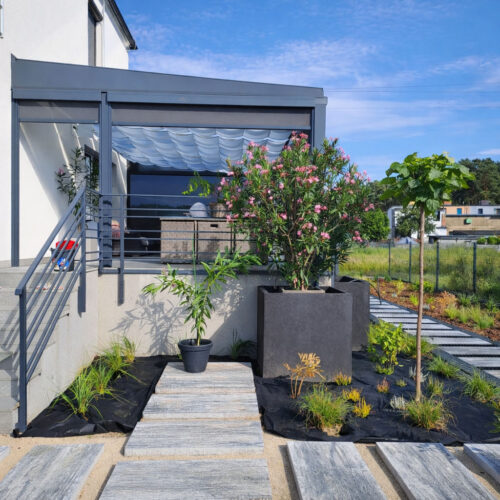 Kwadratowe donice na wymiar