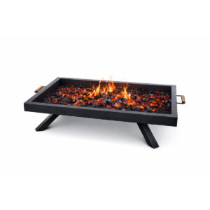 Horizon Flame - solidne, minimalistyczne palenisko ogrodowe