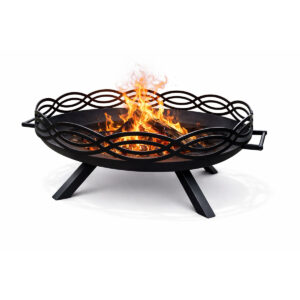 Ornamental - duże palenisko ogrodowe 80 cm z ażurowym wzorem