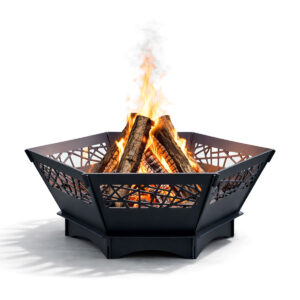 Hexagon - Nowoczesne Palenisko ogrodowe